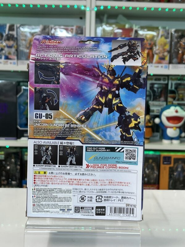 Bandai - Gundam Universe - GU - 05 RX-0 Unicorn Gundam 02 Banshee - immagine 5