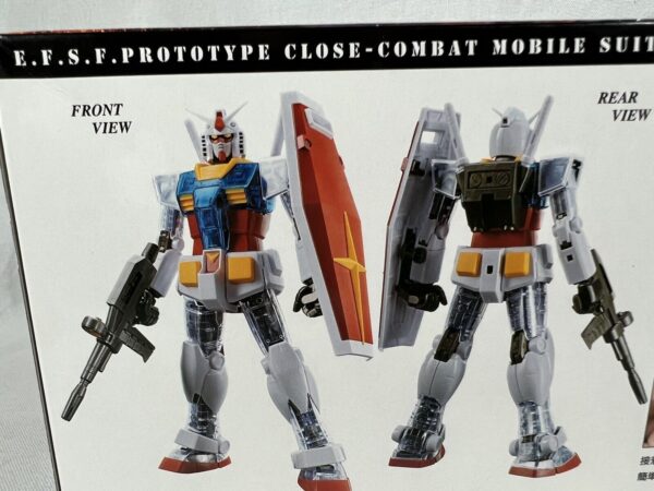 Bandai Ichiban Kuji B MG Model Kit Gundam RX-78-2 ver. 2.0 40th con trasparenze - immagine 5