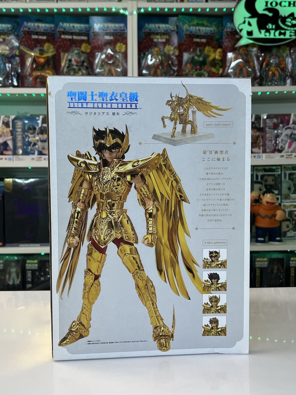 Bandai Myth Cloth - Tamashi Nation - Serie Crown Seiya Sagitter Sagittarius 30cm - immagine 4