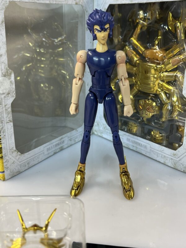 Bandai  Saint Seiya Myth Cloth Serie Gold Deathmask Cancer Cancro - immagine 11