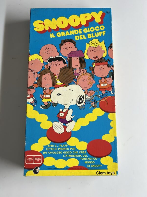 Clementoni Clem Toys Snoopy Il Grande Gioco Del Bluff - Completo