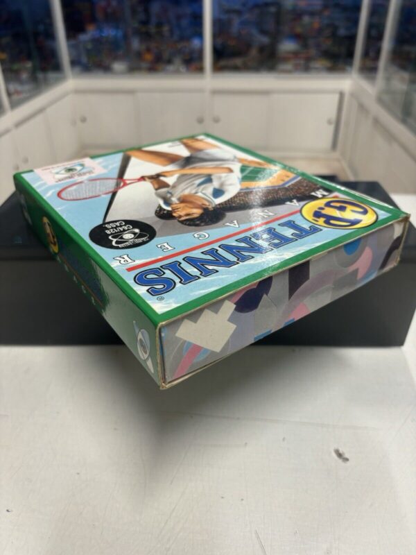 Commodore C64 G.P. Tennis Manager Commodore Cassette Box Simulmondo - immagine 4
