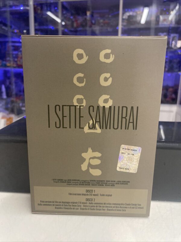 DVD MOVIE I SETTE SAMURAI SPECIAL EDITION DVD +LIBRO KUROSAWA - immagine 3