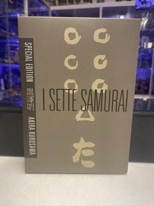 DVD MOVIE I SETTE SAMURAI SPECIAL EDITION DVD +LIBRO KUROSAWA