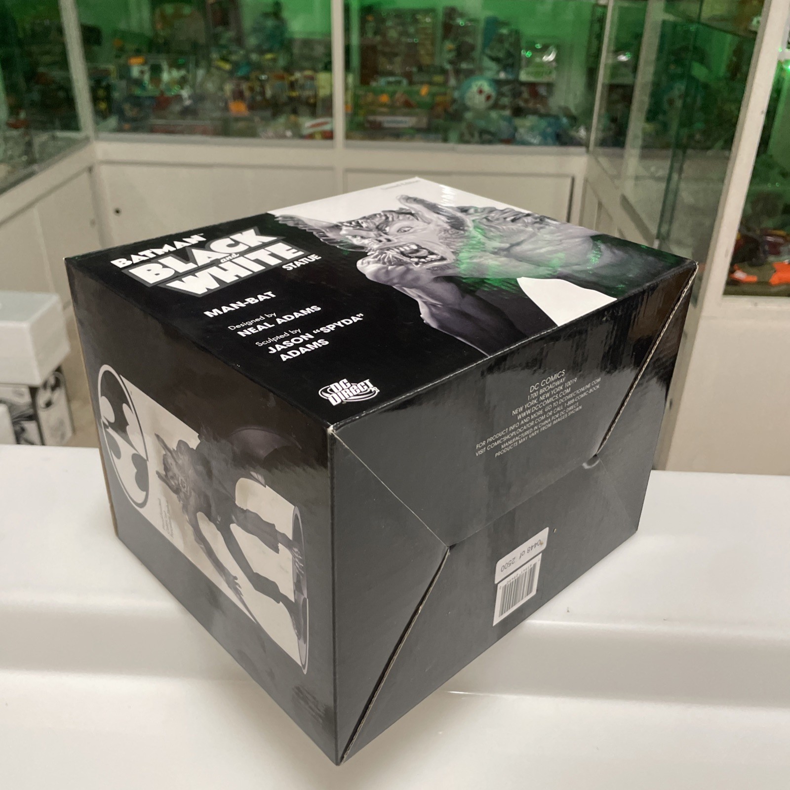 Dc Direct - Batman Black and White - Statue - Man-bat By Neal Adams - Nuova - immagine 5