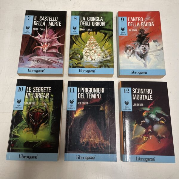 Elle LIBROGAME - LUPO SOLITARIO - da 1 a 18 serie completa E.ELLE - immagine 21