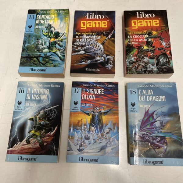 Elle LIBROGAME - LUPO SOLITARIO - da 1 a 18 serie completa E.ELLE - immagine 23