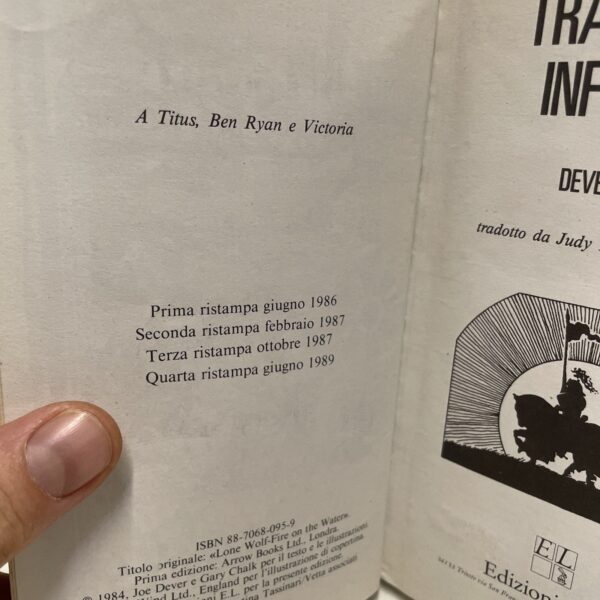 Elle LIBROGAME - LUPO SOLITARIO - da 1 a 18 serie completa E.ELLE - immagine 7