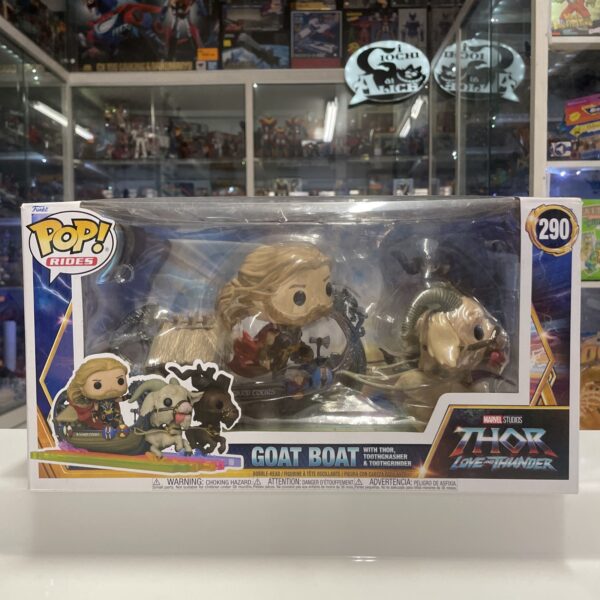 FUNKO POP - Rides # 290 Goat Boat - Thor Love & Thunder
