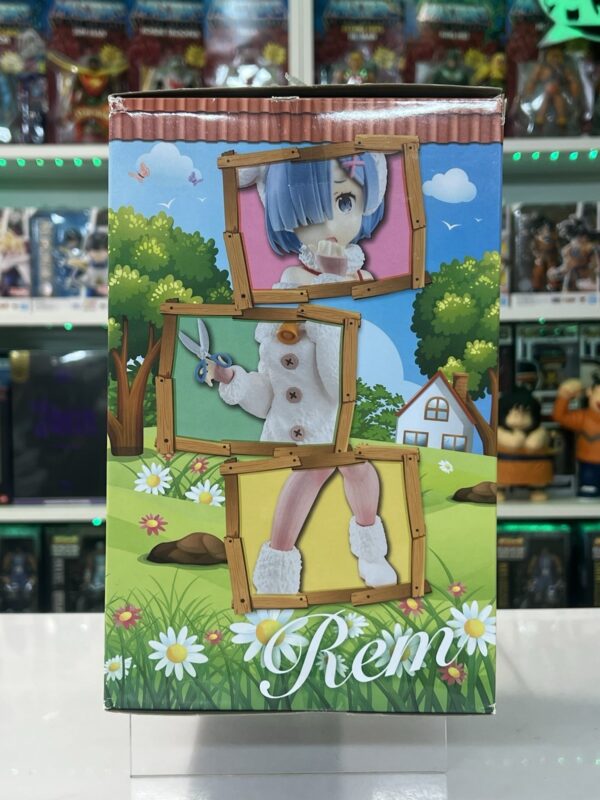 FuRyu Re:Zero Fairy Tale The Wolf and Seven Little Goats Ver Rem Figure - immagine 3