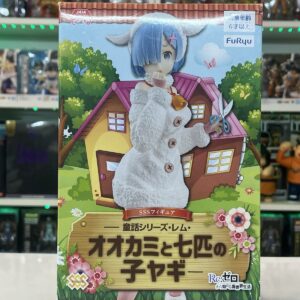 FuRyu Re:Zero Fairy Tale The Wolf and Seven Little Goats Ver Rem Figure