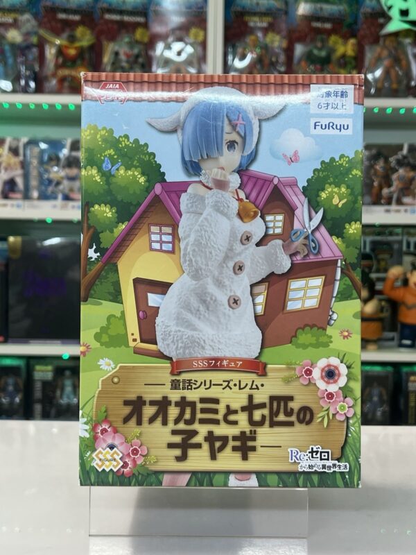 FuRyu Re:Zero Fairy Tale The Wolf and Seven Little Goats Ver Rem Figure