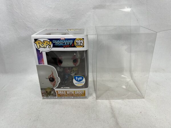 Funko Pop - Guardians Of The Galaxy 2 - Drax With Groot 262 Rara Fye Esclusive - immagine 6