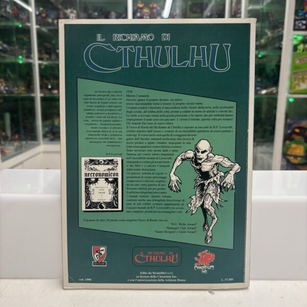 GDR Il Richiamo di Cthulhu Gioco di ruolo Manuale STRATELIBRI Autografato Signed - immagine 3