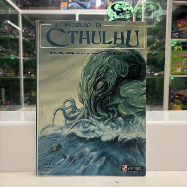 GDR Il Richiamo di Cthulhu Gioco di ruolo Manuale STRATELIBRI Autografato Signed
