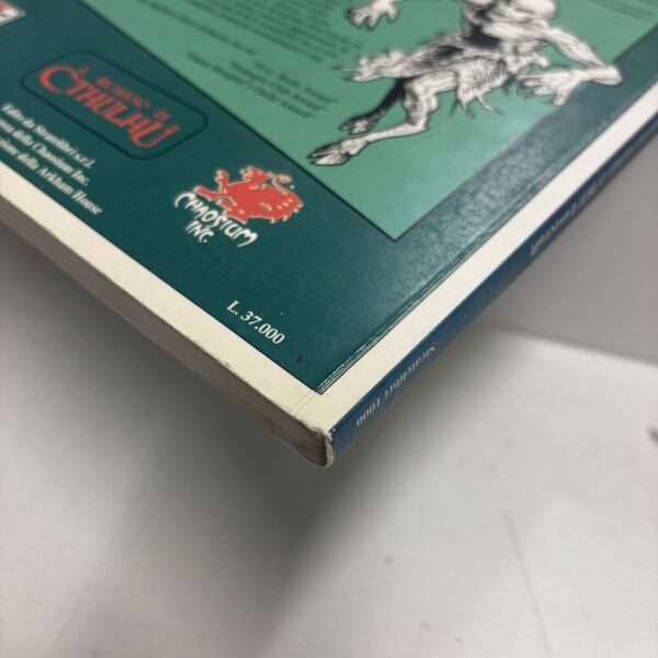 GDR Il Richiamo di Cthulhu Gioco di ruolo Manuale STRATELIBRI Autografato Signed - immagine 10
