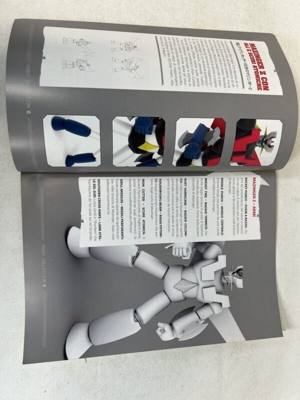 Go Nagai Collection Speciale N.10 + Fascicolo = Mazinger Z Con Ali Mazinga Z - immagine 11