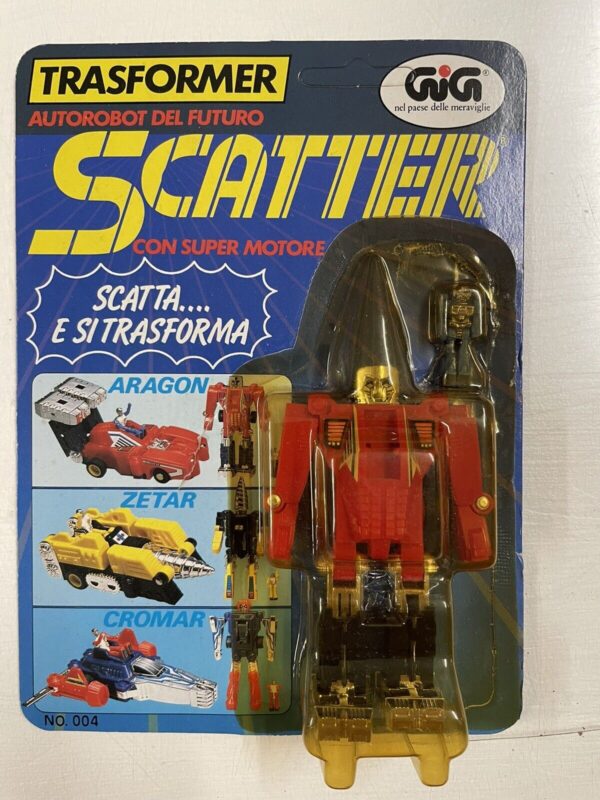 Hasbro TRASFORMER AUTOROBOT GIG SCATTER - ARAGON -  MACAU - ANNI 80 DIANACLONE