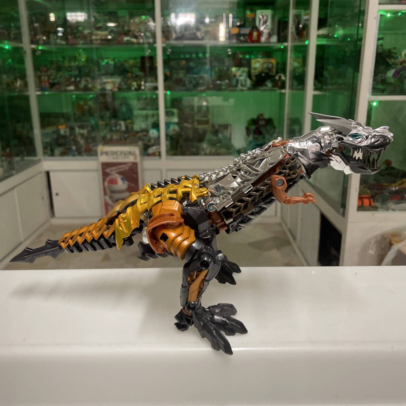 Hasbro Transformers - GRIMLOCK - MOVIE Leader Class AoE COMPLETO!!! - immagine 5