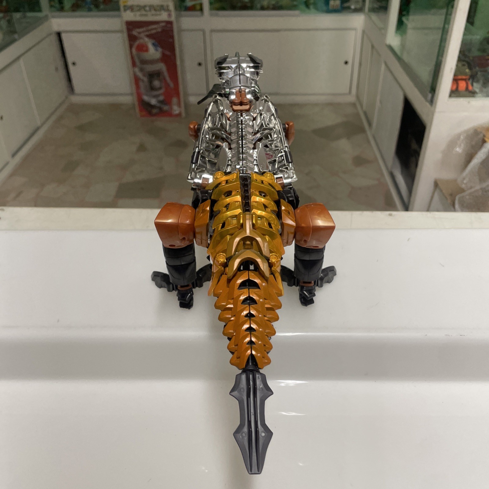 Hasbro Transformers - GRIMLOCK - MOVIE Leader Class AoE COMPLETO!!! - immagine 6