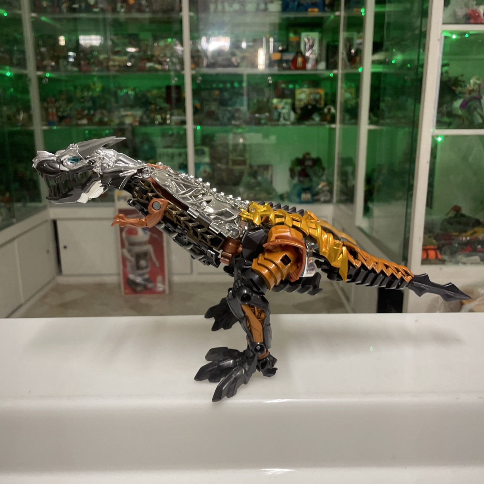 Hasbro Transformers - GRIMLOCK - MOVIE Leader Class AoE COMPLETO!!! - immagine 7