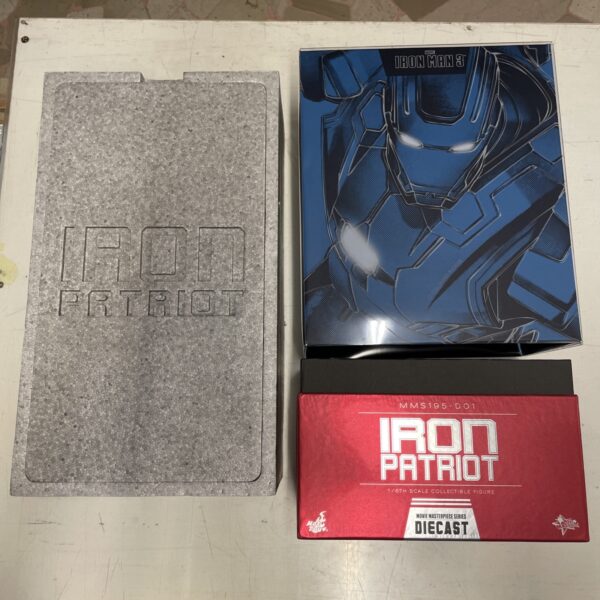 Hot Toys MMS195-D01 - Marvel Iron Man 3 Iron Patriot - 1/6 - immagine 4