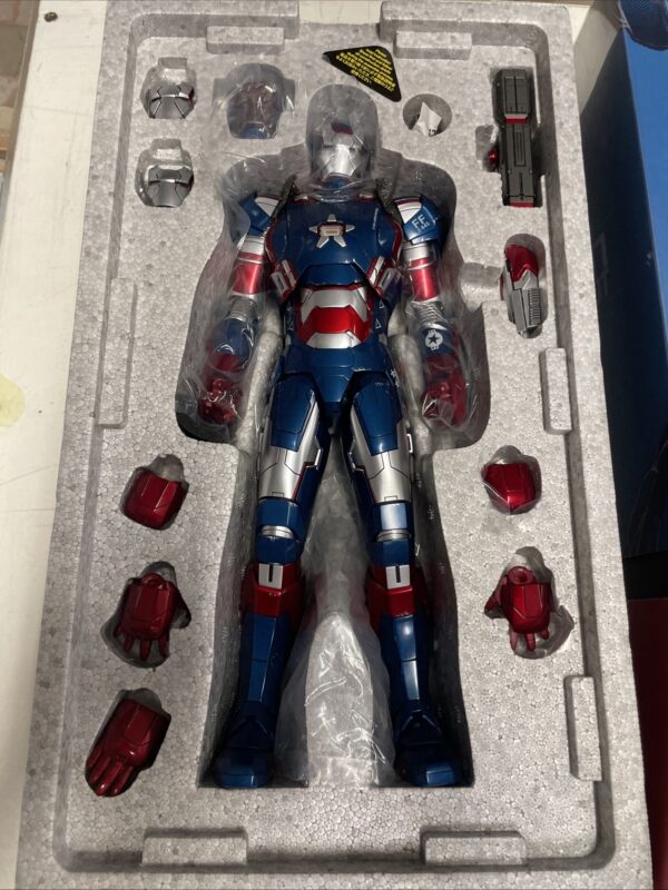 Hot Toys MMS195-D01 - Marvel Iron Man 3 Iron Patriot - 1/6 - immagine 5