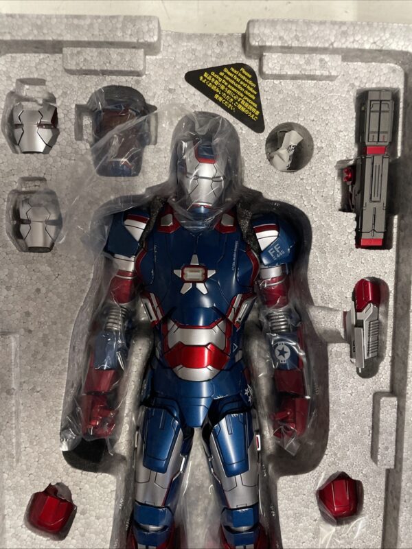 Hot Toys MMS195-D01 - Marvel Iron Man 3 Iron Patriot - 1/6 - immagine 6