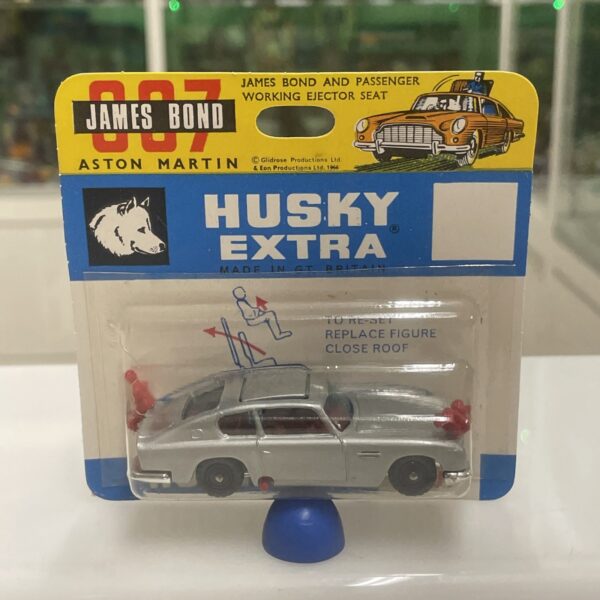 Husky Extra Corgi - 007 James Bond - Aston Martin cod. 1401 NEW SEALED - immagine 3