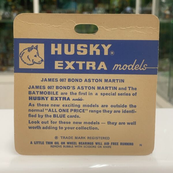 Husky Extra Corgi - 007 James Bond - Aston Martin cod. 1401 NEW SEALED - immagine 6