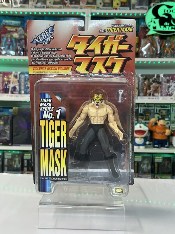Kaiyodo Tiger Mask Series N.1 Tiger Mask Uomo Tigre - immagine 3