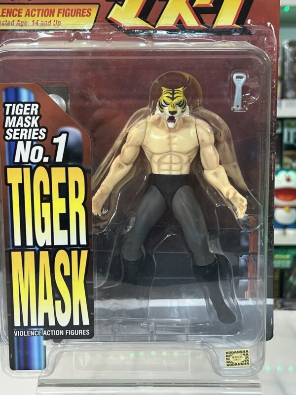Kaiyodo Tiger Mask Series N.1 Tiger Mask Uomo Tigre - immagine 6