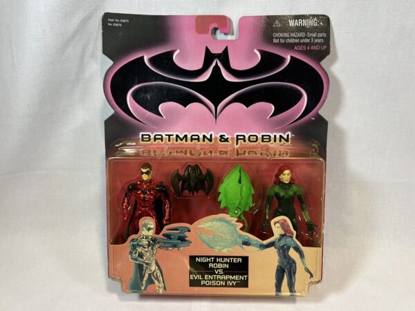 Kenner Batman & Robin  - Night Hunter Robin Vs Evil Entrapment Poison Ivy - immagine 3