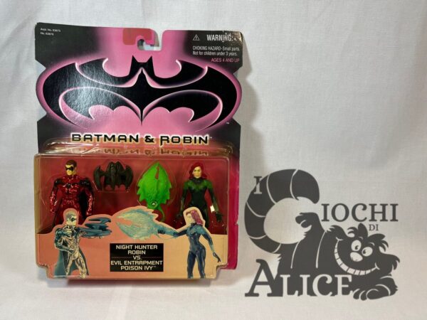 Kenner Batman & Robin  - Night Hunter Robin Vs Evil Entrapment Poison Ivy