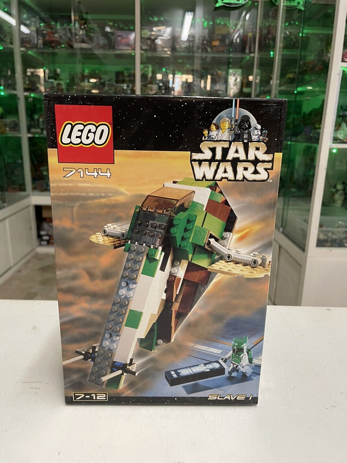 LEGO-7144-Star-Wars-Slave-1-con-scatola-in-ITALIA-134308322329