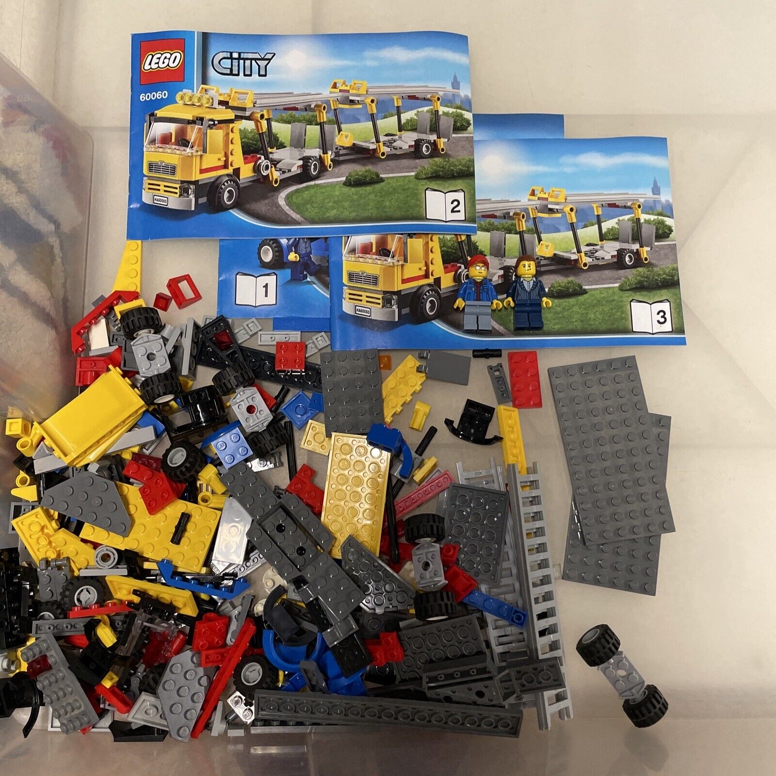 LEGO-City-Set-60060-Camion-autotrasportatore-145498760269