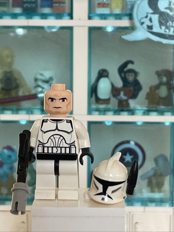 LEGO Minifigure - CLONE TROOPER sw0201  - STAR WARS minifigures - immagine 6