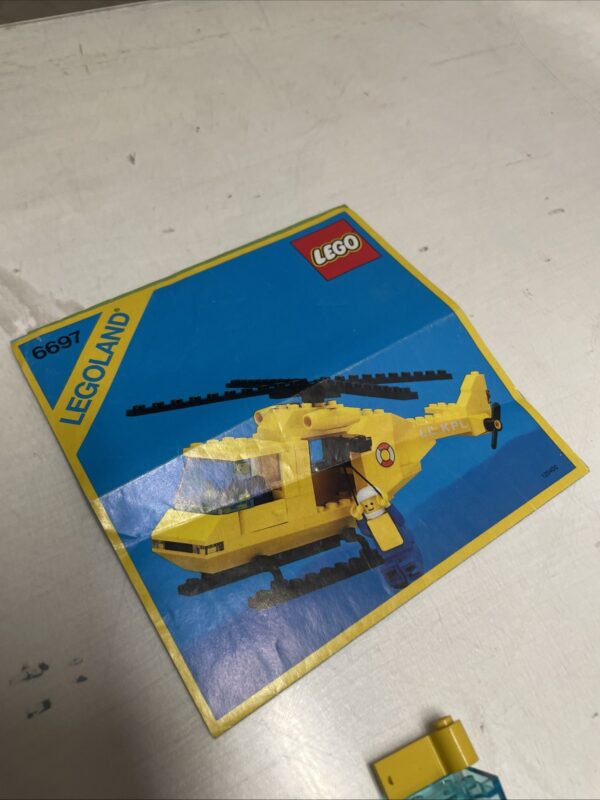 LEGO set Legoland City 6697 - Rescue-I Helicopter - COMPLETO - immagine 3