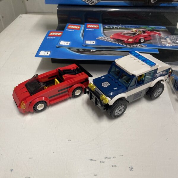 Lego CITY 60007 Town Citta' - Hight Speed Chase - Come NUOVO - immagine 3