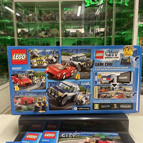 Lego CITY 60007 Town Citta' - Hight Speed Chase - Come NUOVO - immagine 6