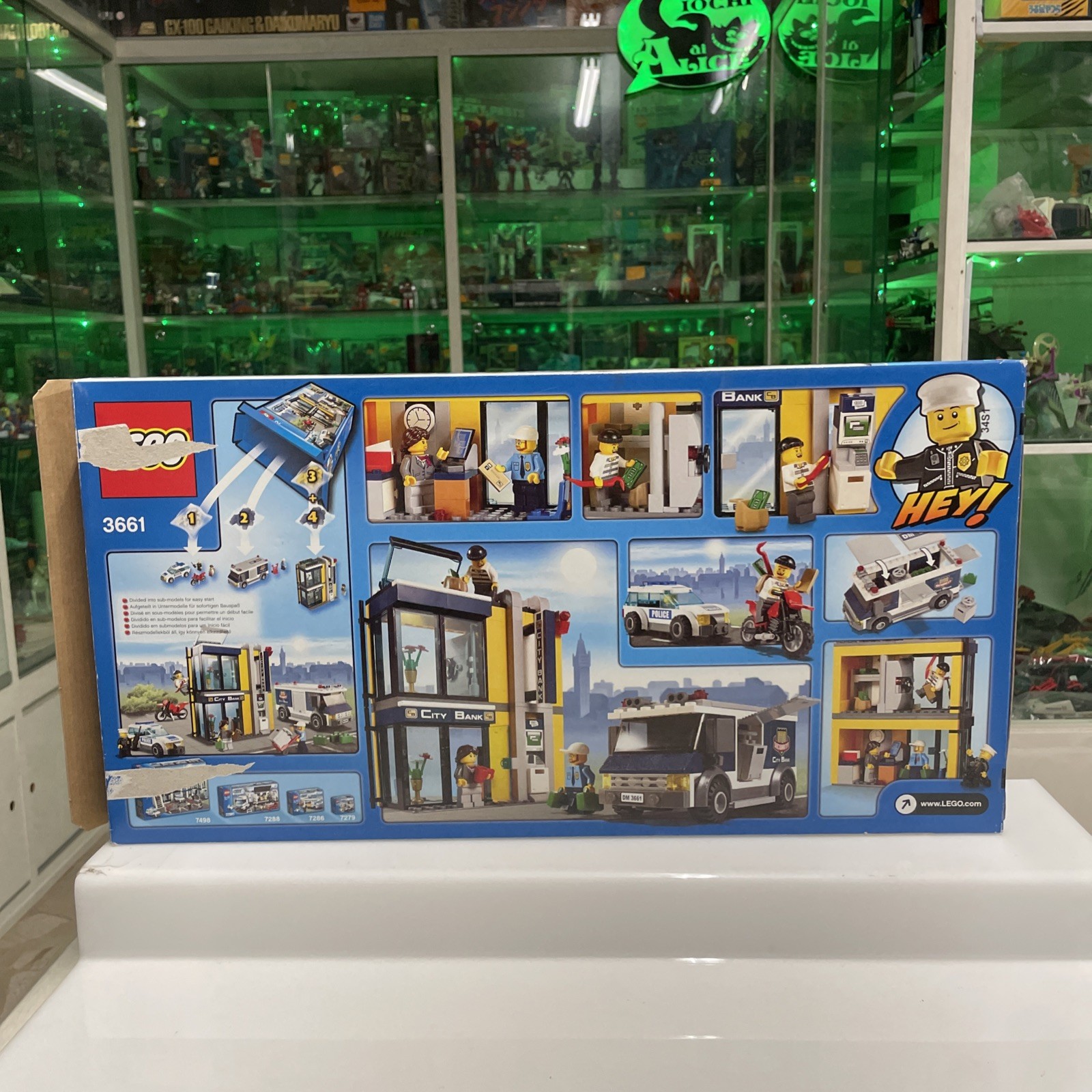 Lego City 3661 - Bank & Money Transfer  - completo - immagine 3