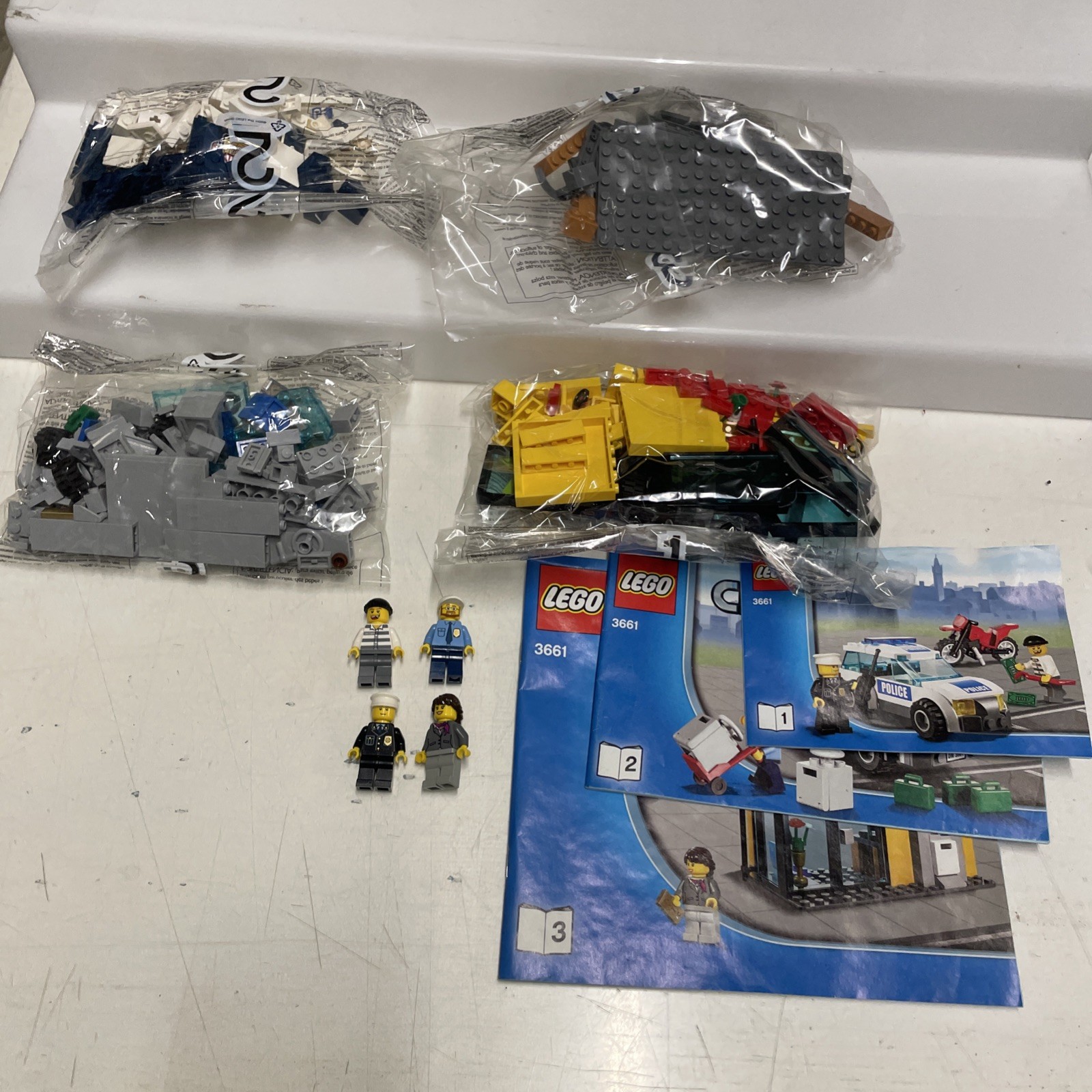 Lego City 3661 - Bank & Money Transfer  - completo - immagine 5