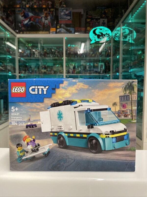 Lego City 60451  - Emergency Ambulance  - Nuovo 5+