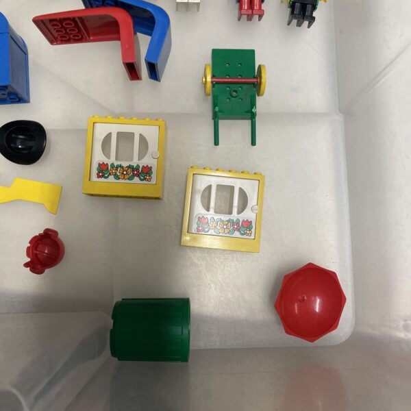 Lego Lotto Vintage Anni 80 tutto ORIGINALE kg 0,3 FABULAND Personaggi Pezzi Spec - immagine 7
