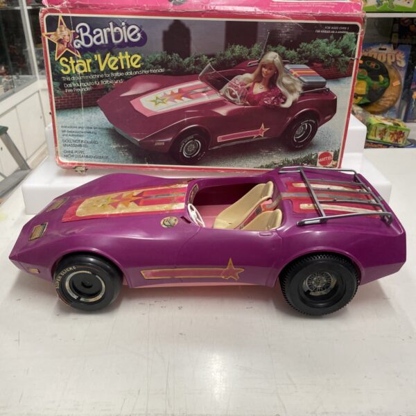 MATTEL - BARBIE - Star 'Vette Auto Corvette Rosa - immagine 4