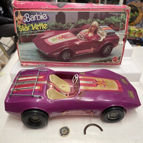 MATTEL - BARBIE - Star 'Vette Auto Corvette Rosa