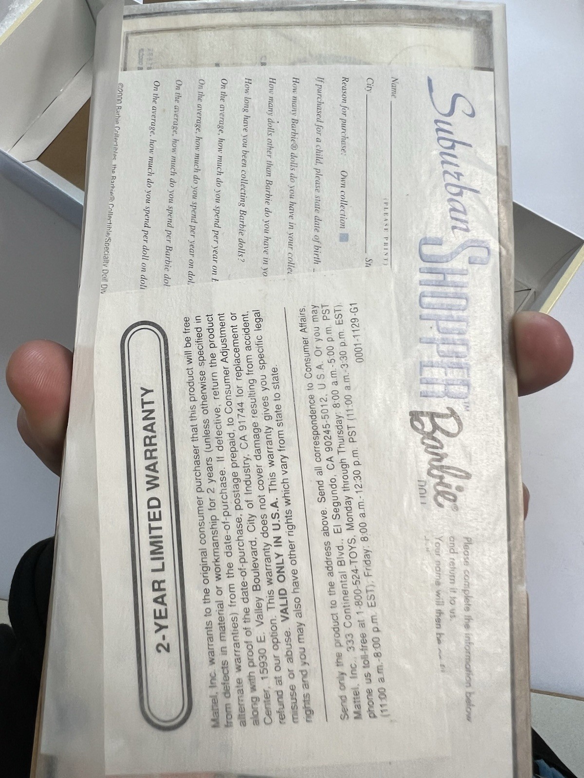 Mattel Barbie - Collectors Request Collection - Barbie Suburban Shopper - immagine 8