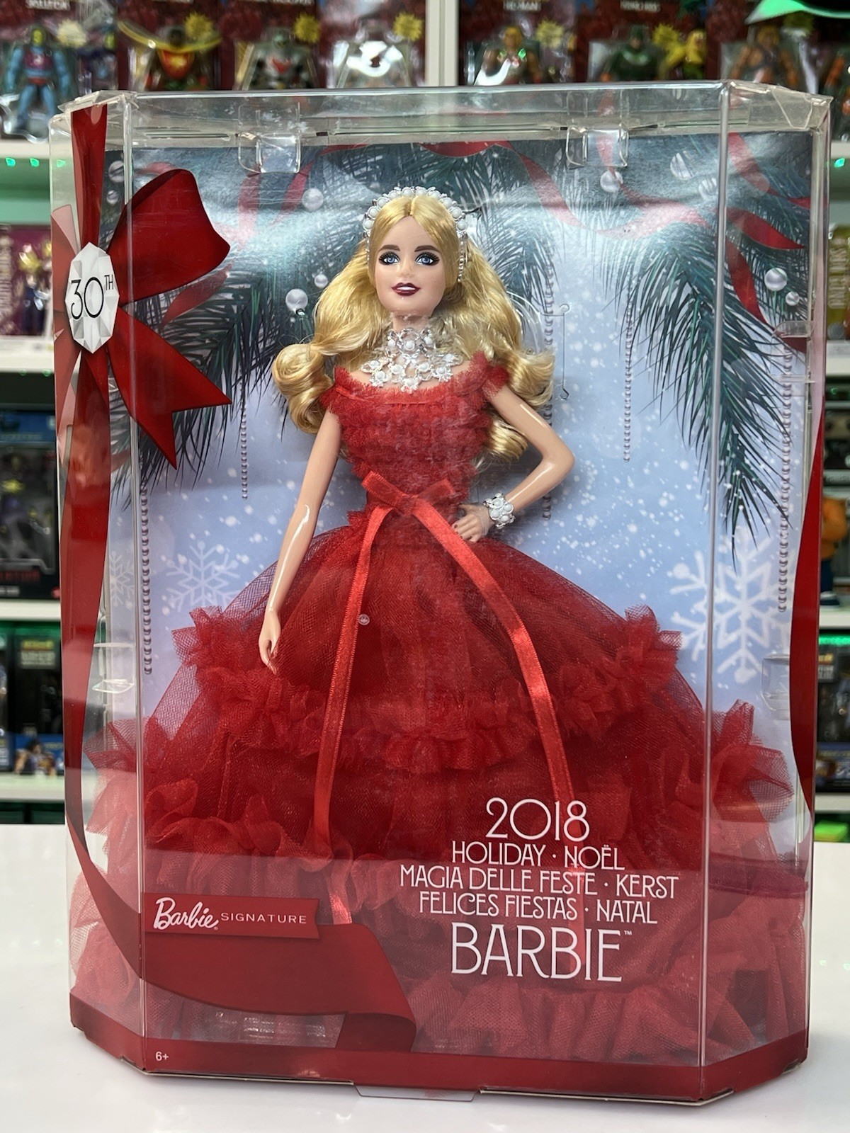 Mattel Barbie - Holiday - Barbie Holiday 2018 Holiday Celebration - immagine 4