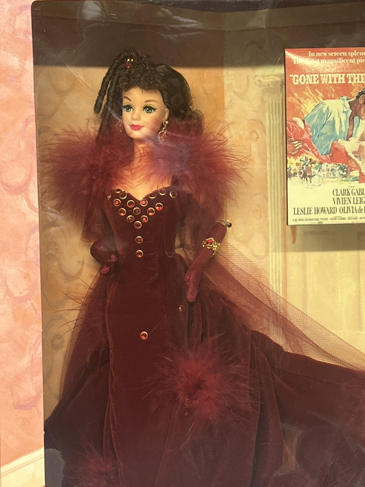 Mattel Barbie Hollywood - Scarlett O'Hara Gone with the wind via col vento - immagine 5