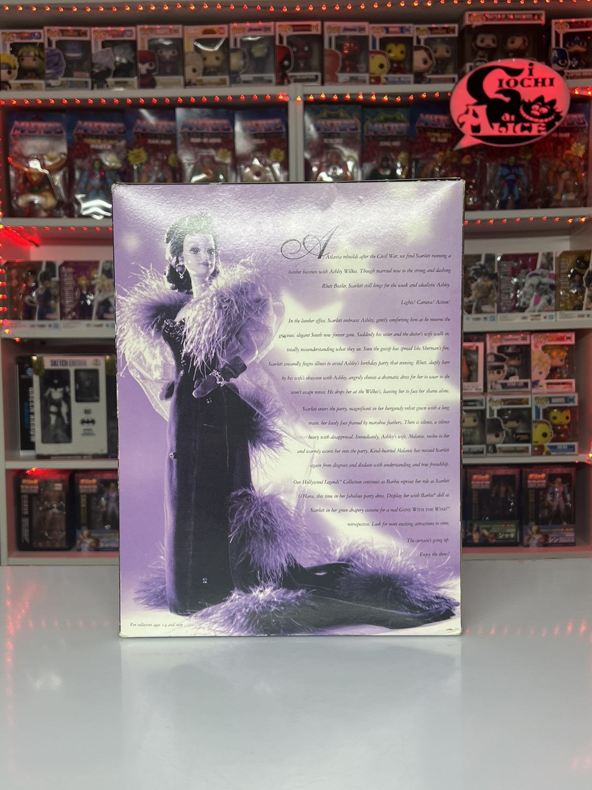 Mattel Barbie Hollywood - Scarlett O'Hara Gone with the wind via col vento - immagine 6